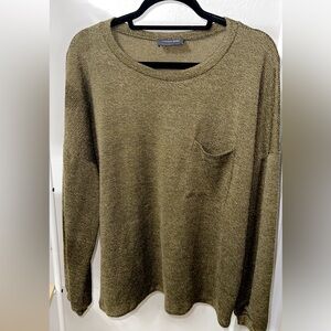 NWT Hudson Gray Swester Blouse